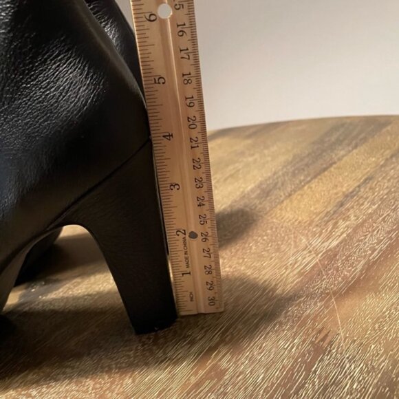 MOJO MOXY Leather High Heeled Booties Size 9M - Picture 10 of 13